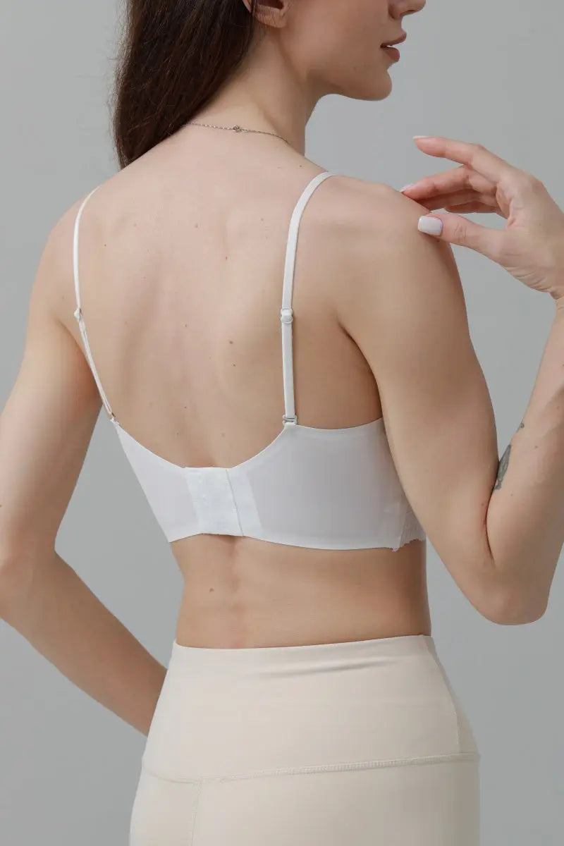 CloudSoft Wireless Lace Detail Bra