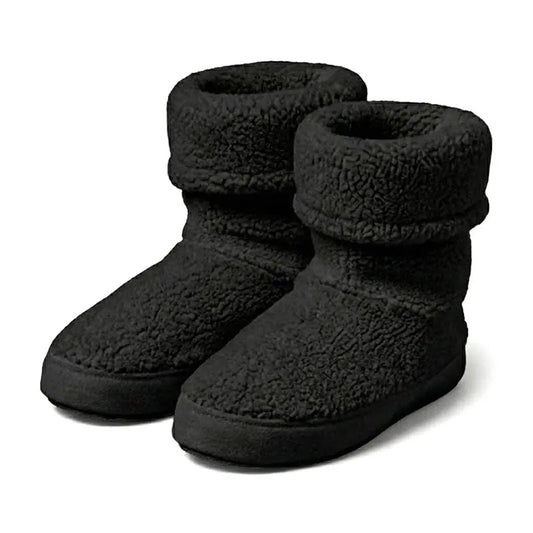 Polar Feet Men's Snugs - Black Berber