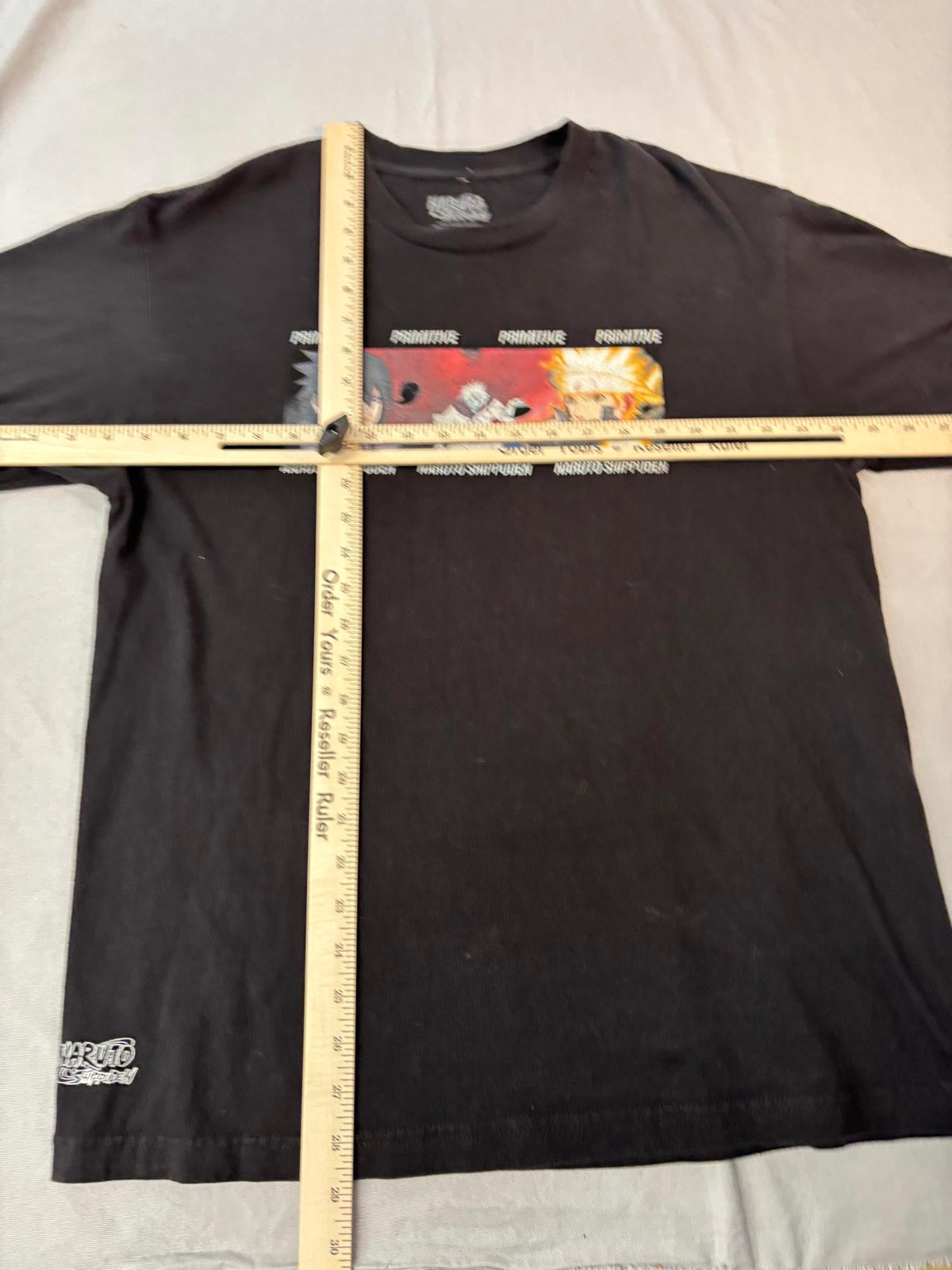 Naruto Shippuden Primitive Skateboarding Collab T-shirt