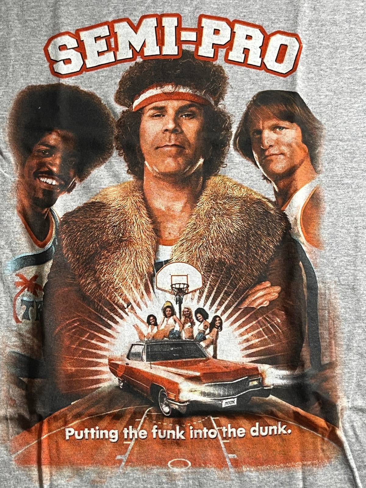 T-shirt promotionnel du film Semi-Pro - Will Ferrell, Woody, Andre 3000 M