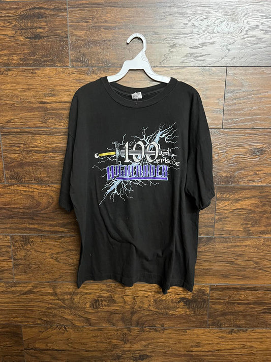 T-shirt vintage de la série TV Highlander, 100e épisode, taille XXL