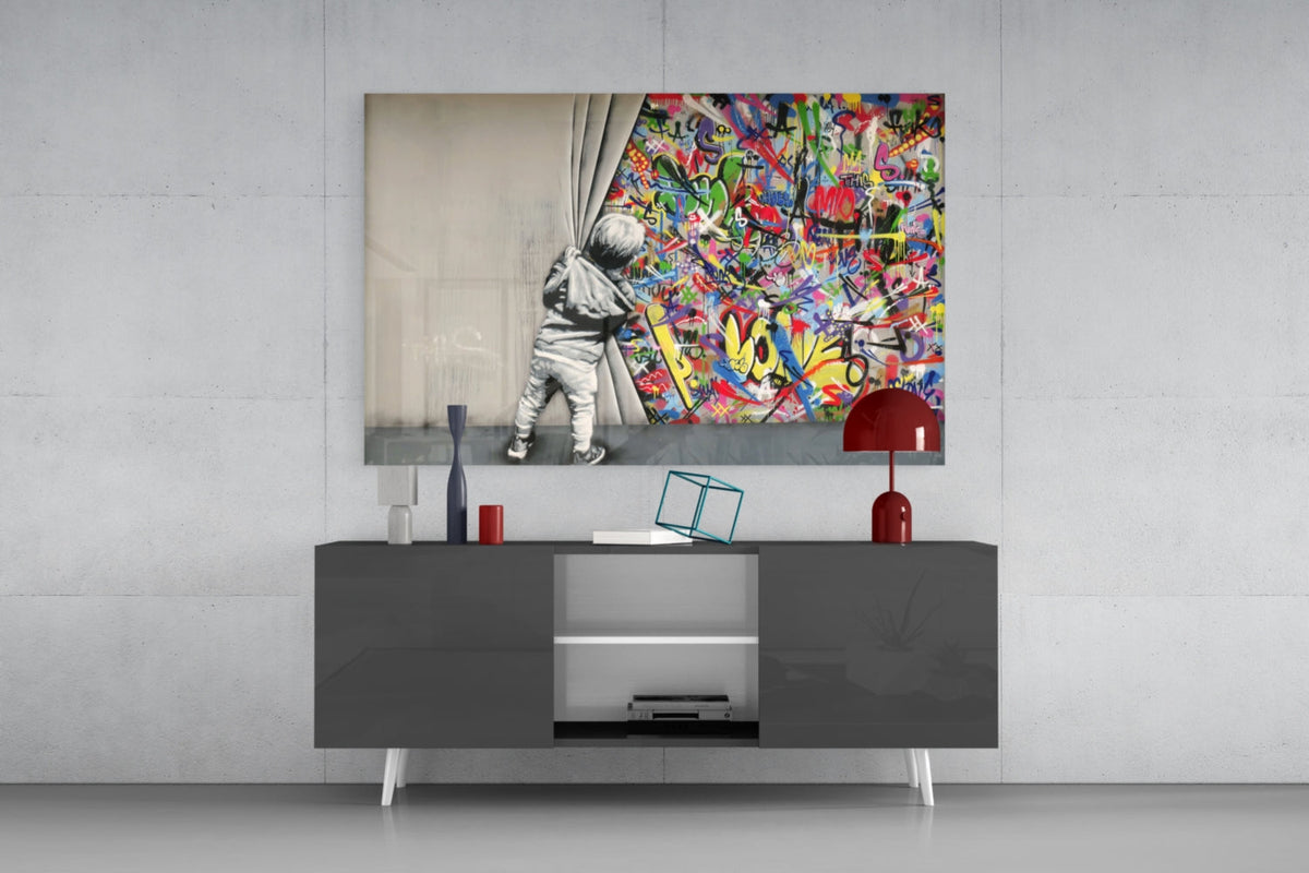 Art verrier « Behind the Curtain »