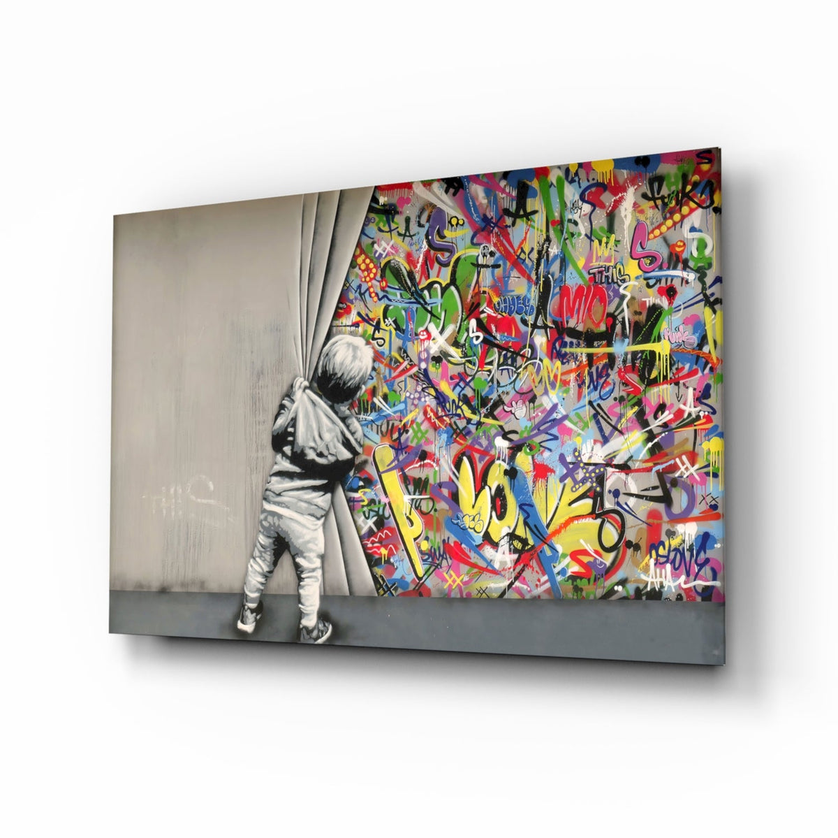 Art verrier « Behind the Curtain »