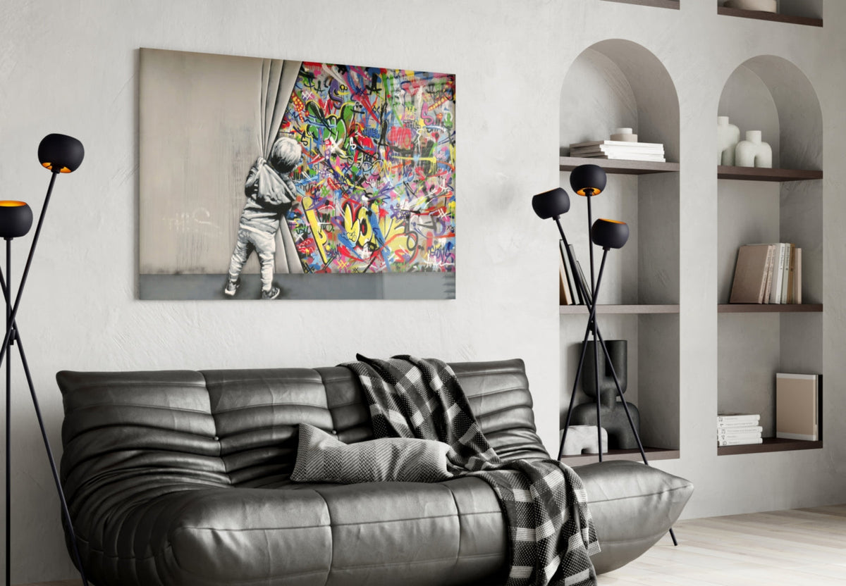 Art verrier « Behind the Curtain »