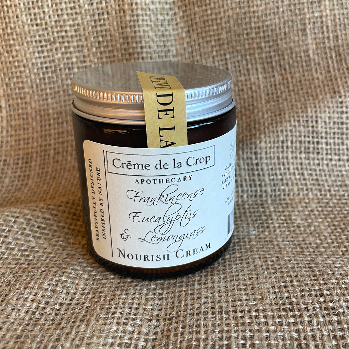 Crème pour la peau - Nourish (Encens, Eucalyptus et Citronnelle)