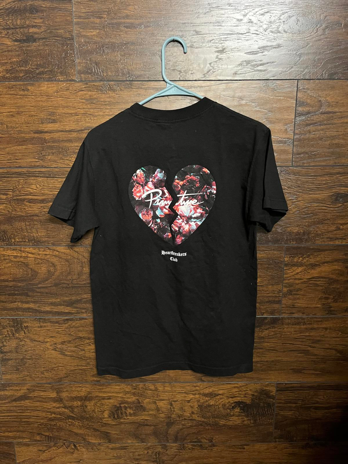 Primitive Skateboard Tee - Heartbreakers Club - S - NWOT