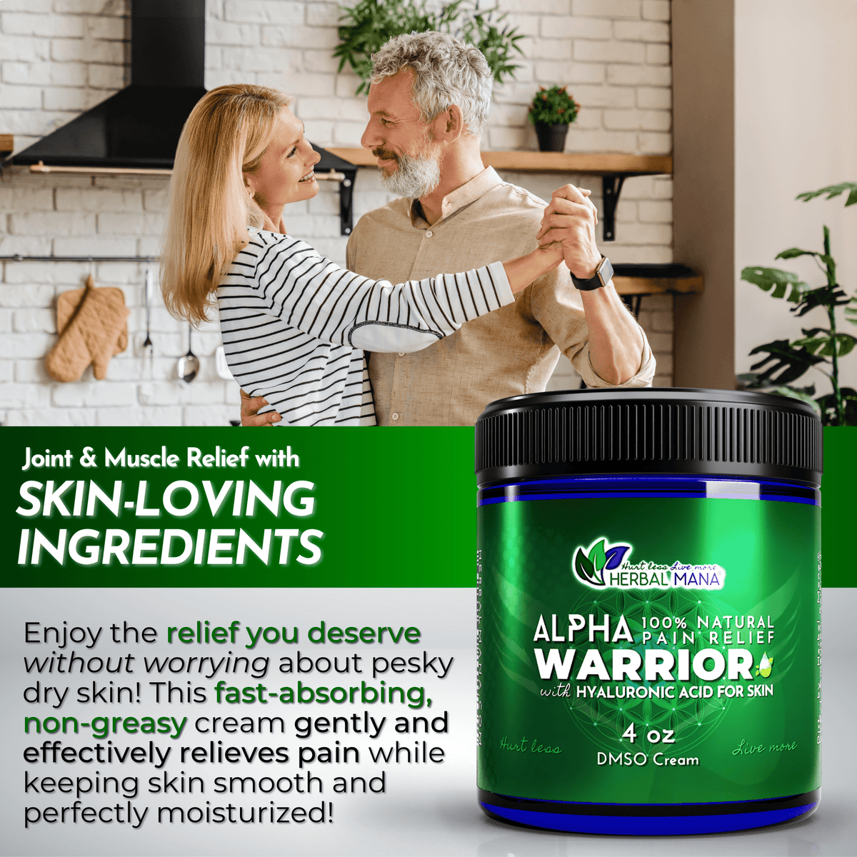 Crème au DMSO pour la récupération articulaire et musculaire | Alpha Warrior