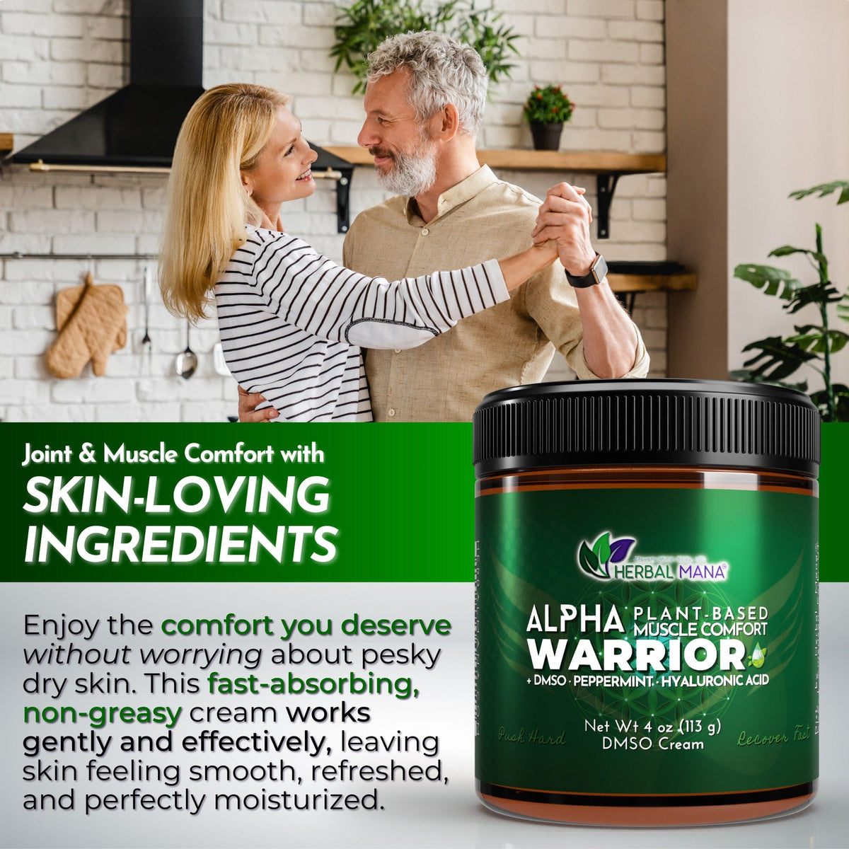 DMSO Cream for Joint & Muscle Recovery | Alpha Warrior