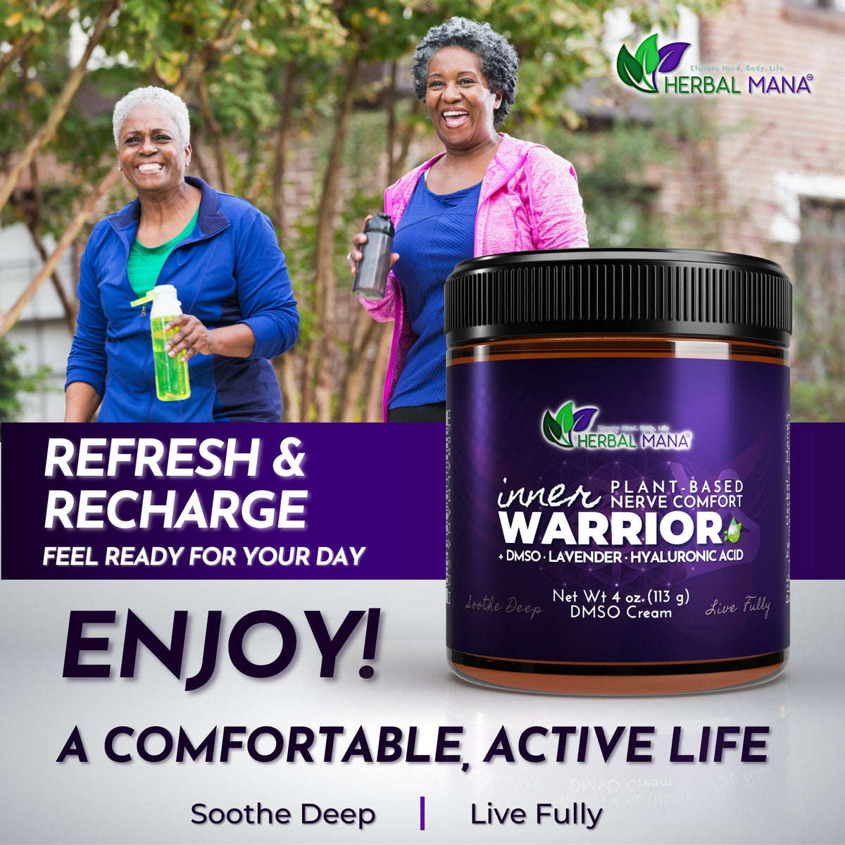 DMSO Cream for Nerve Pain Relief & Sleep | Inner Warrior