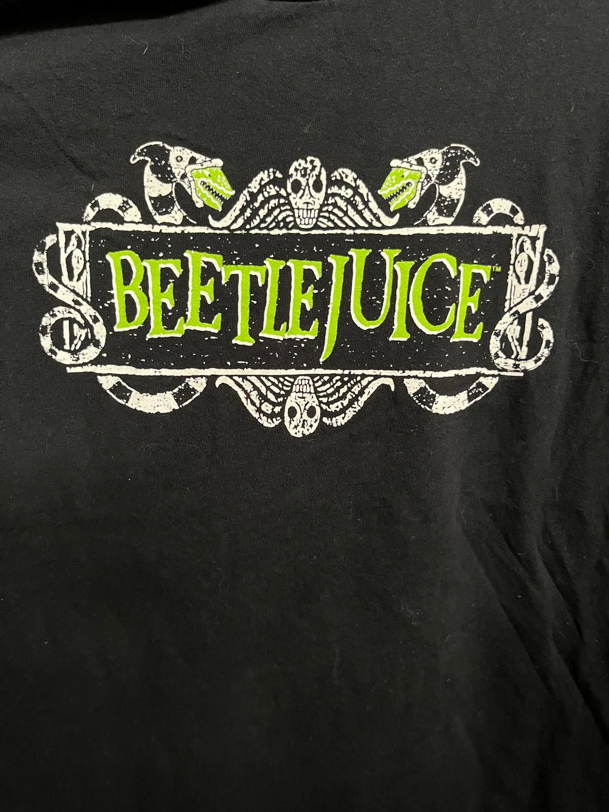 T-shirt de film Beetlejuice - Ghost With the Most Keaton - L