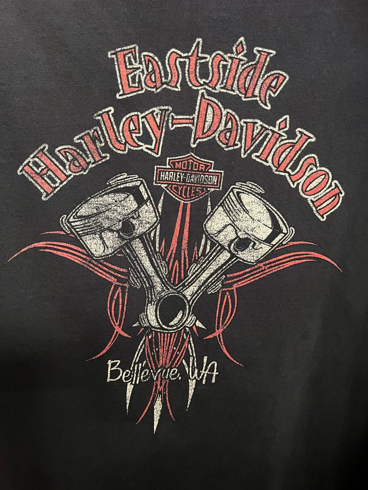 Shirt Harley Davidson Motorcycle Pistons Eastside - 2XL