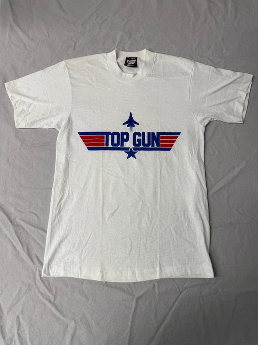 T-shirt vintage promotionnel du film Top Gun, fabriqué aux États-Unis - M