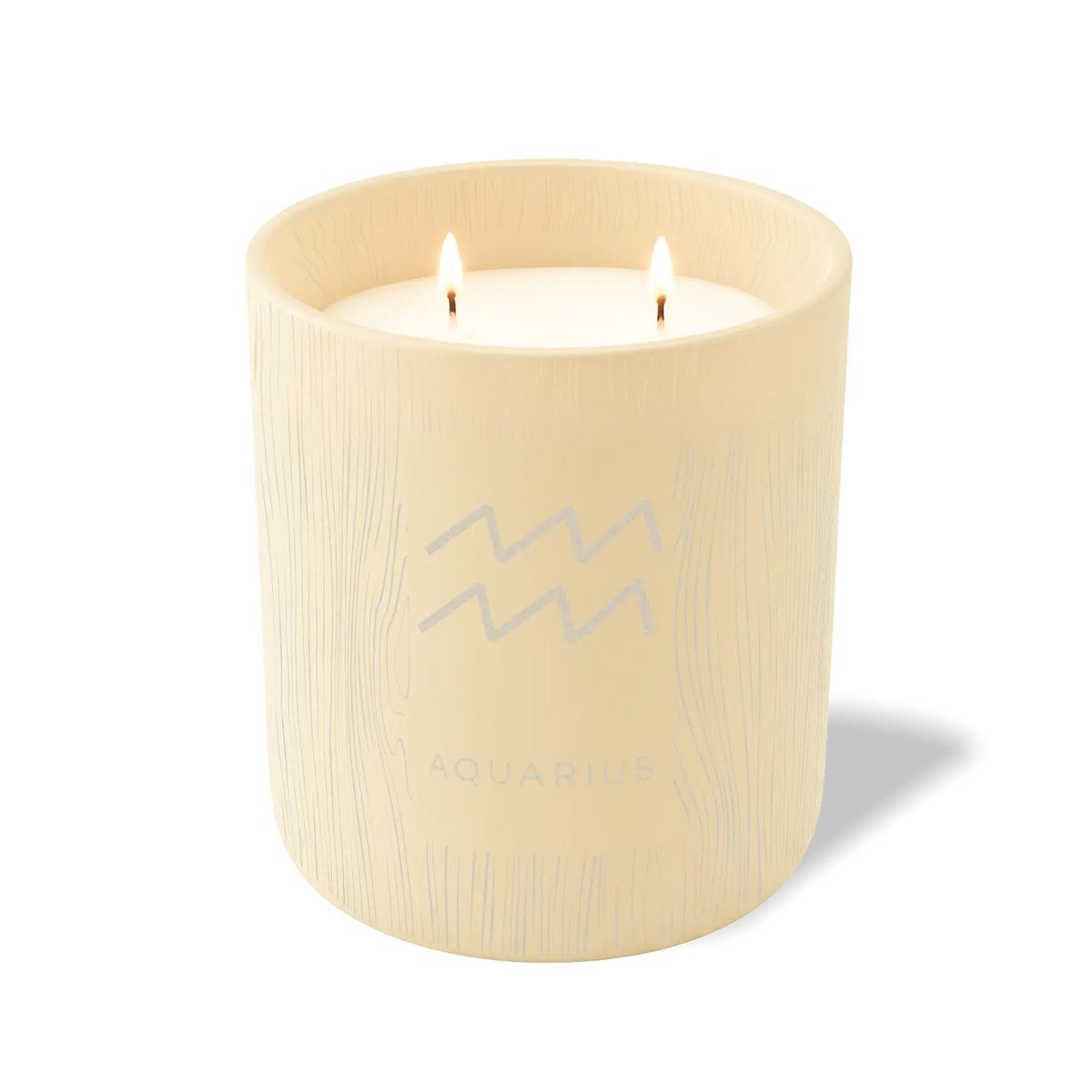 Aquarius Symbol | 12 oz Candle