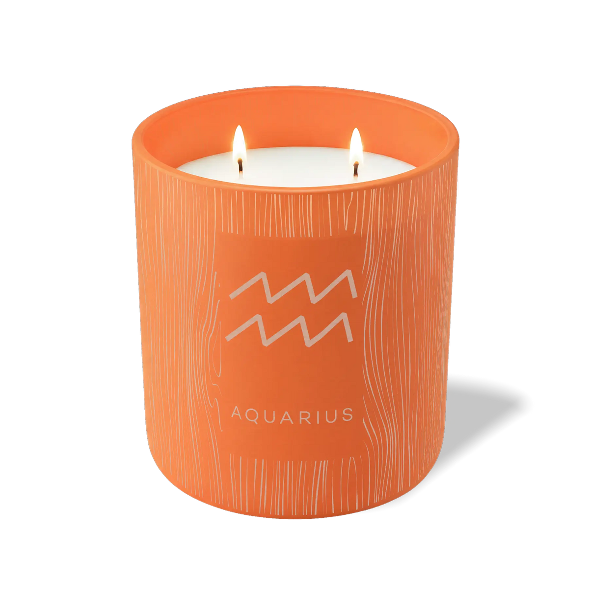 Aquarius Symbol | 12 oz Candle
