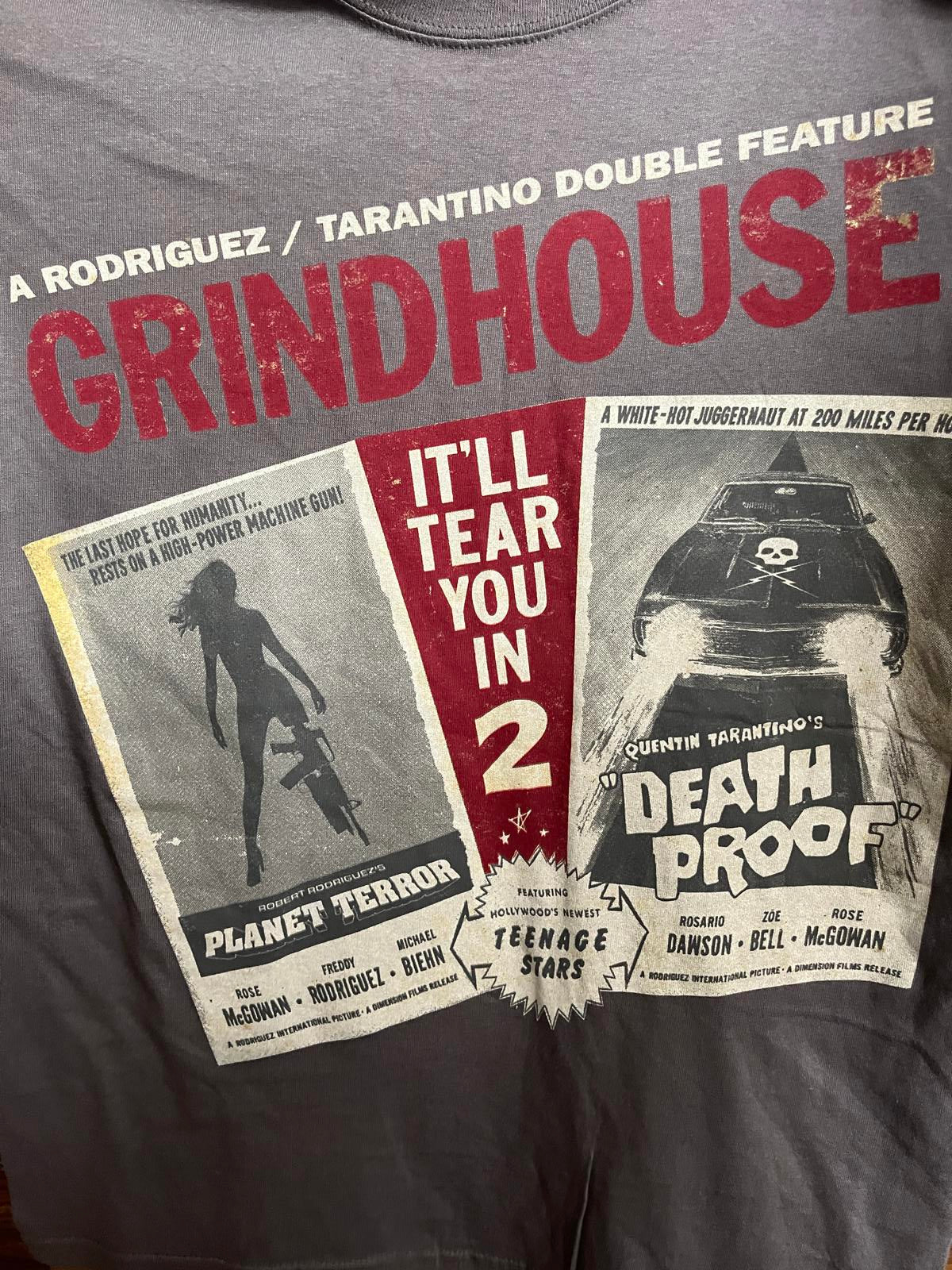 T-shirt de film Grindhouse Rodriguez Tarantino 2007 - M