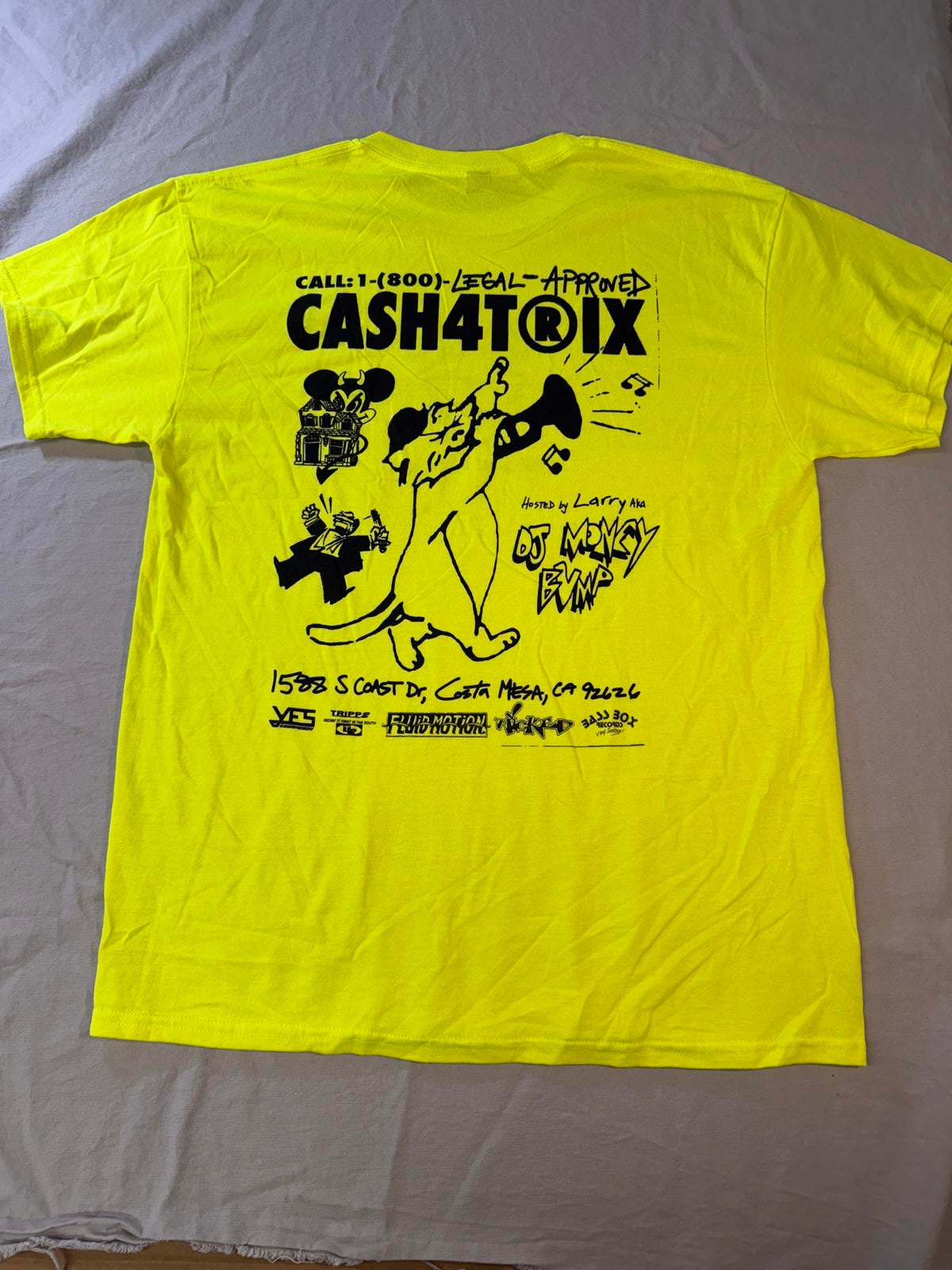 Vans Skate Party Promo T-shirt Cash4Trix Skate Tee L
