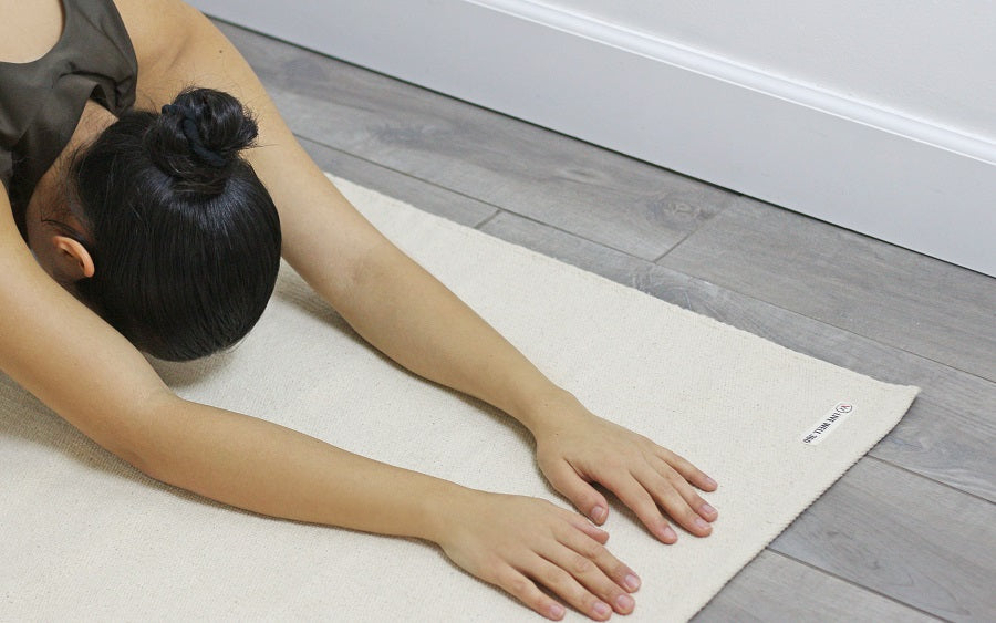 LE YOGI - Tapis de yoga en coton biologique