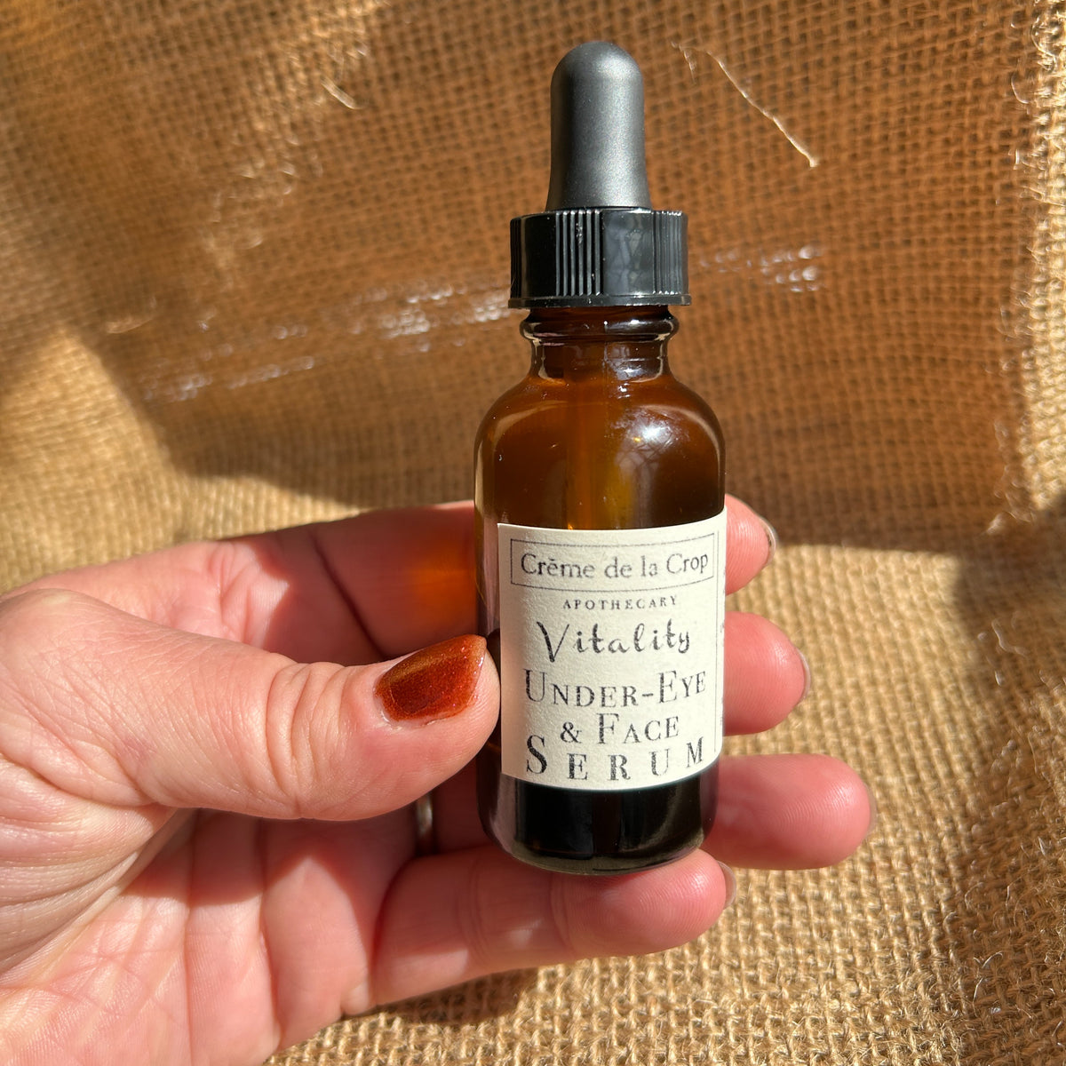Vitality Under-Eye & Face Serum, 1 oz Dropper