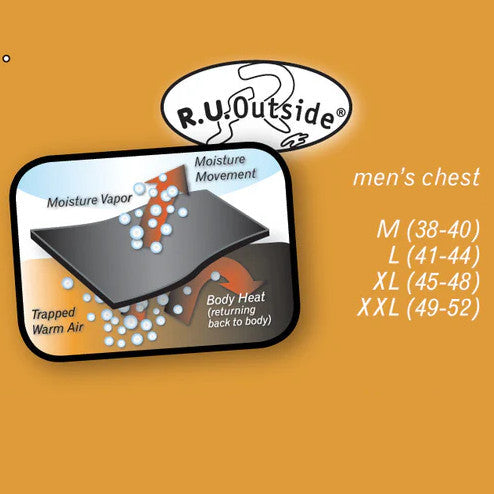 Haut en polaire à demi-zip Thermo-Motion™ pour hommes de R.U. Outside
