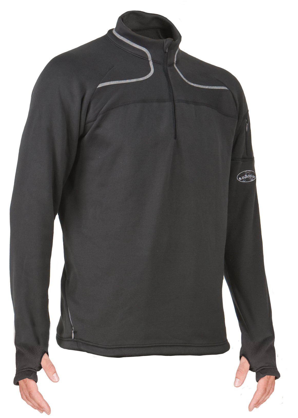 Haut en polaire à demi-zip Thermo-Motion™ pour hommes de R.U. Outside