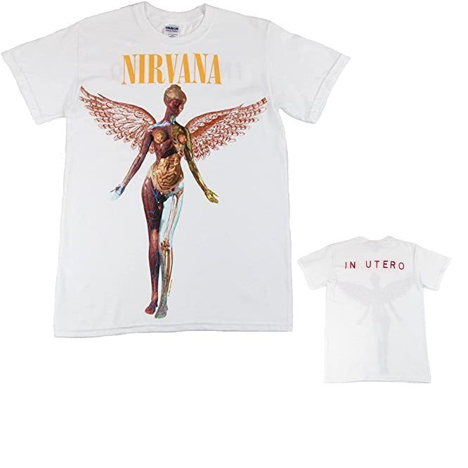 T-shirt Nirvana In Utero pour homme sous licence officielle