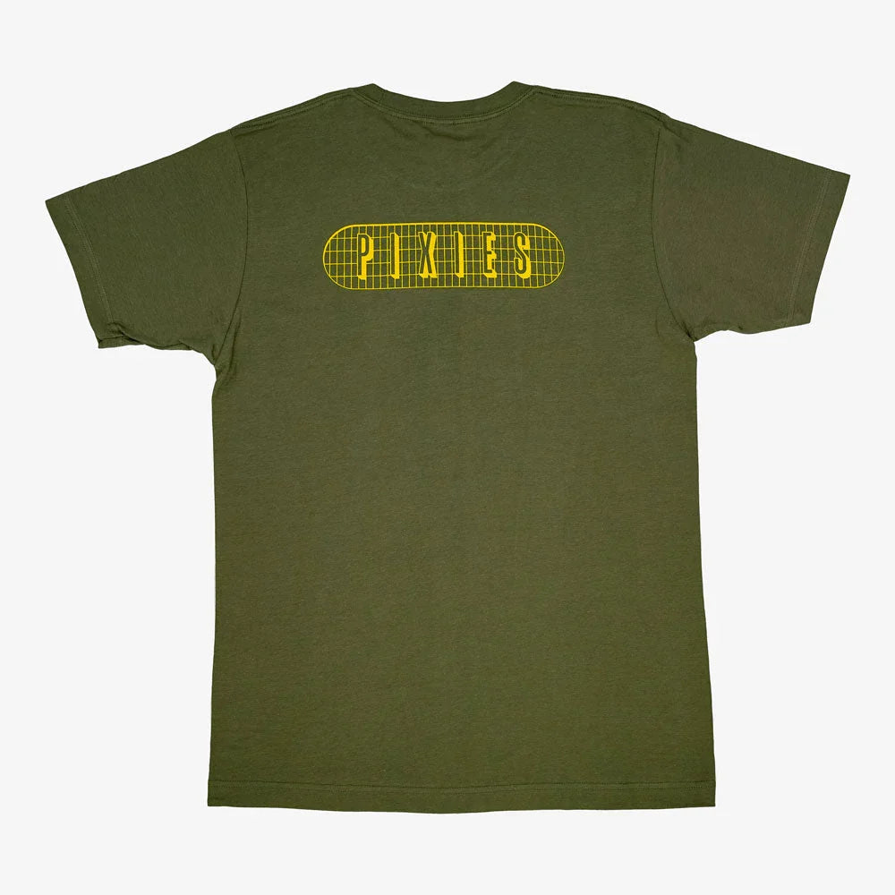 Pixies Lightning Green Mens T-shirt
