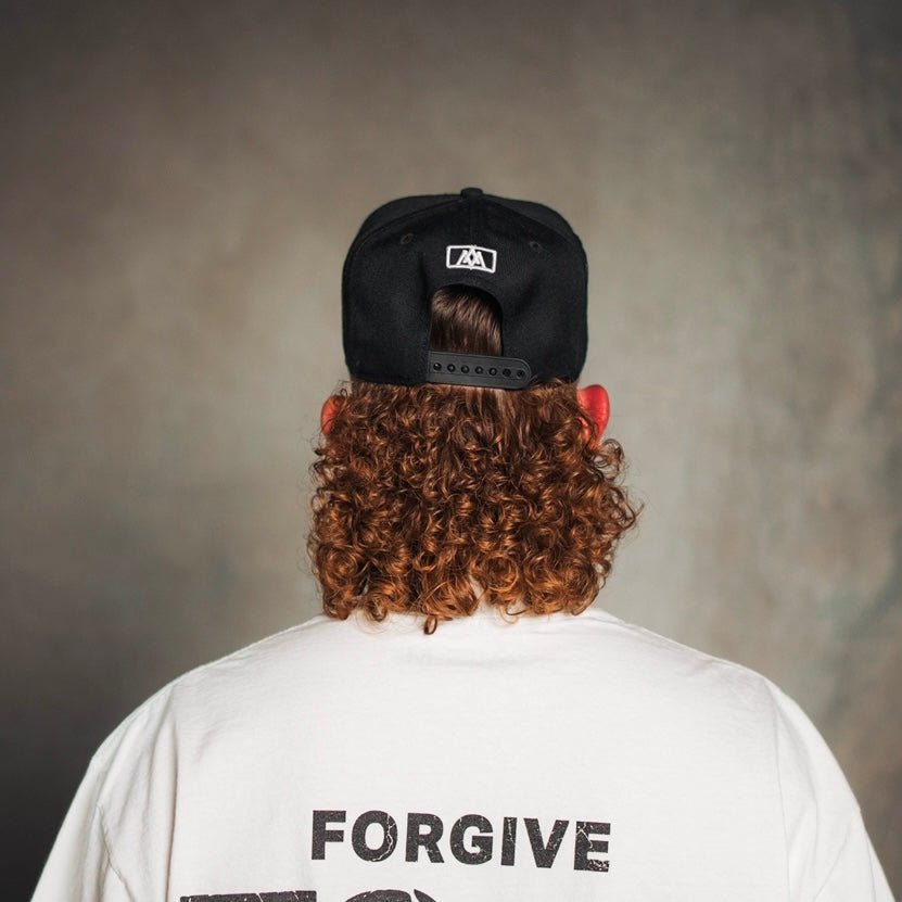 Casquette « 7 » Premium Snapback - Noir/Blanc