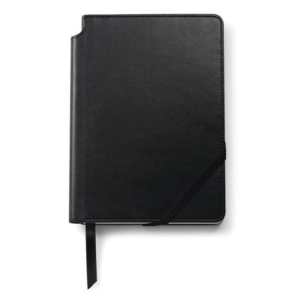 Calais™ Matte Black Ballpoint Pen & Medium Classic Black Journal Gift Set